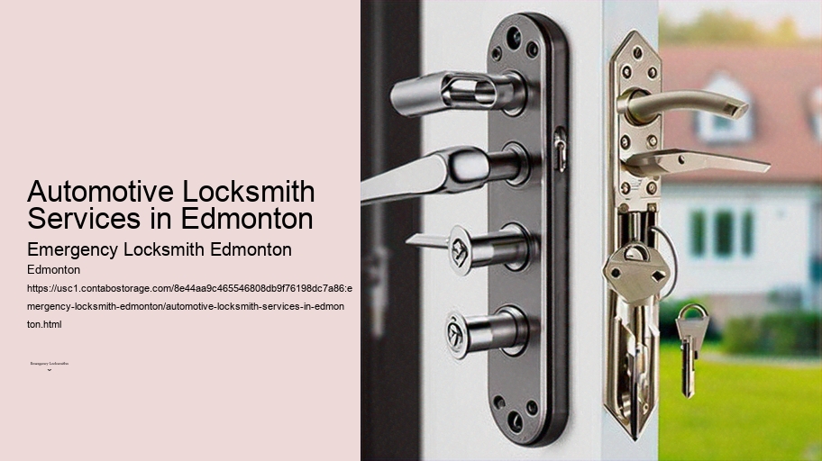 Automotive Locksmith Services in Edmonton